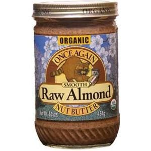 Once Again Nut Butter Inc. Almond Butter Smooth Raw - Organic - 12 x 16 ozs.