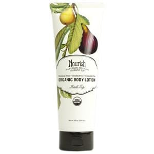 Nourish Body Lotion Fresh Fig, Organic - 12 x 8 ozs.