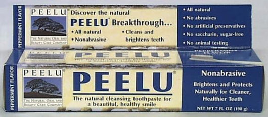 Peelu Toothpaste Peppermint Fluoride Free - 7 ozs.
