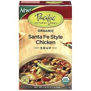 Pacific Foods Santa Fe Style Chicken Soup, Organic - 17.6 ozs.