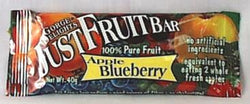 Gorge Delights Just Fruit Bar Apple Blueberry - 3 x 1.4 ozs.