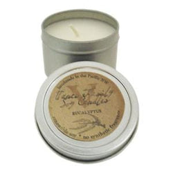 Vance Family Soy Candles Soy Candle, Eucalyptus, in Tin, Non-GMO - 2.75 ozs.