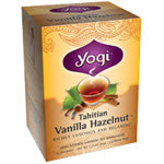 Yogi Tea Herbal Teas Tahitian Vanilla Hazelnut 16 ct