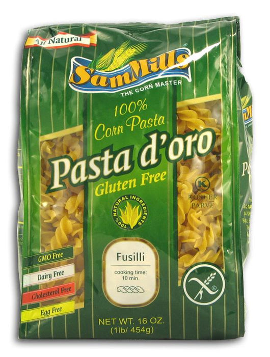 Sam Mills Pasta d' oro Fusilli - 6 x 16 ozs.