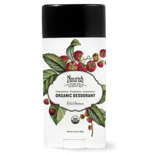 Nourish Deodorant, Wild Berries, Organic - 2.2 ozs.