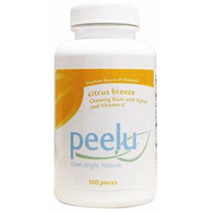 Peelu Vitamin C Chewing Gum Citrus Breeze - 100 pc.