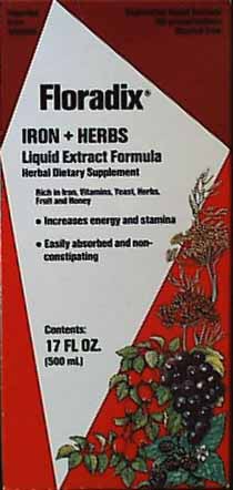 Flora Iron & Herbs - 17 ozs.