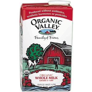 Organic Valley Whole Milk Homogenized Shelf Stable Organic - 32 ozs.