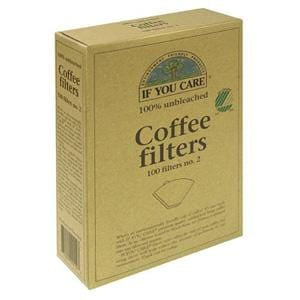 If You Care Coffee Filters, No. 2, 100% Unbleached - 12 x 100 filters