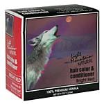 Light Mountain Henna Hair Color & Conditioner Bright Red 4 oz.