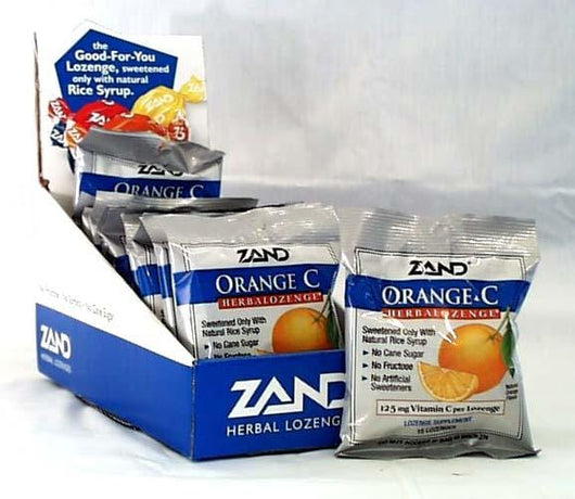 Zand Vitamin C Lozenges Orange - 3 x 1 pk.