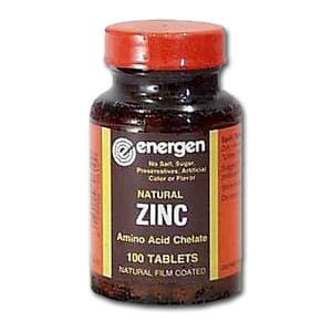 Energen Zinc Chelate 50 mg - 100 tablets