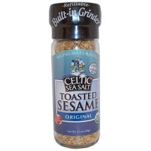Celtic Sea Salt Sesame Salt Grinder, Original, Organic - 2 ozs.