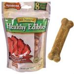 Nylabone Healthy Edibles Roast Chicken with Vitamins Dog Chews 6 ct