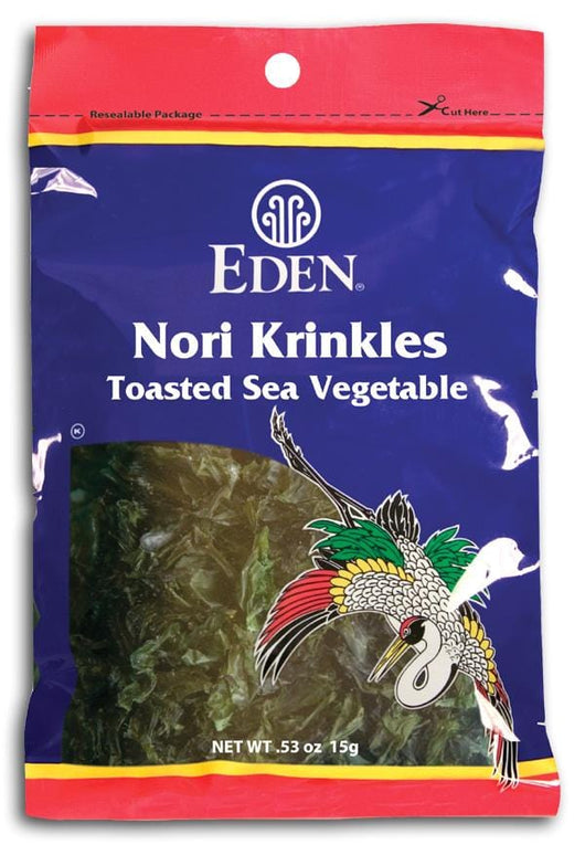 Eden Foods Nori Krinkles - 6 x 0.53 ozs.