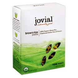 Jovial Foods Brown Rice Penne, Gluten Free, Organic - 12 x 12 ozs.