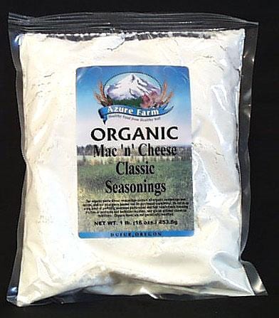 Azure Farm Mac 'n' Cheese Classic Seasoning (White Cheddar) Organic - 1 lb.