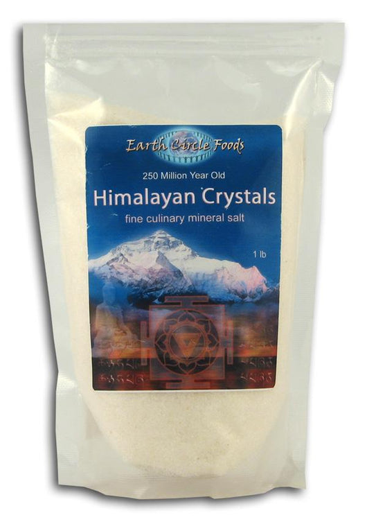 Earth Circle Organics Himalayan Crystal Salt Fine - 24 x 1 lb.