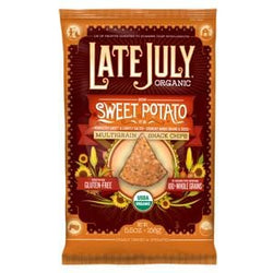 Late July Multigrain Snack Chips, How Sweet Potato It Is, Organic - 12 x 5.5 ozs.