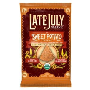 Late July Multigrain Snack Chips, How Sweet Potato It Is, Organic - 5.5 ozs.