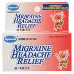 Hyland's Homeopathic Combinations Migraine Headache Relief 60 tab