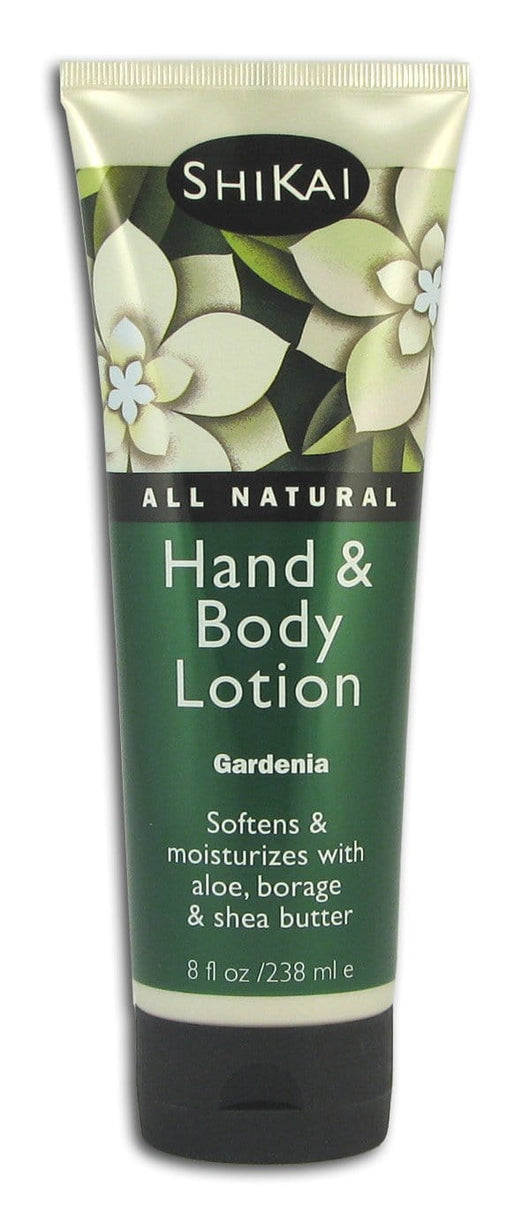 Shikai Gardenia Hand & Body Lotion - 8 ozs.