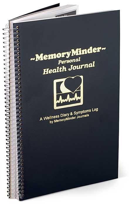 Memory Minder HealthMinder Personal Wellness Journal - 1 book