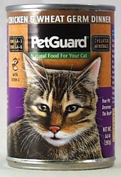 PetGuard Cat Food Chicken & Wheat Germ Dinner - 12 x 13.2 ozs.