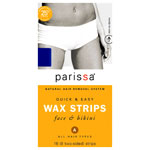 Parissa Natural Hair Removal Systems Wax Strips for Face & Bikini