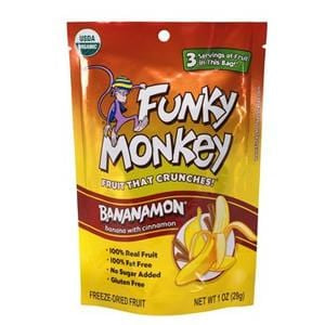 Funky Monkey Bananamon, Organic - 12 x 1 oz.