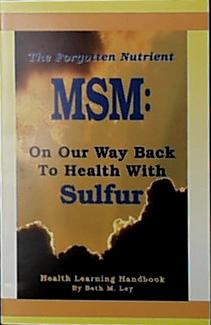 Books MSM: Back to Health with Sulphur - 1 book