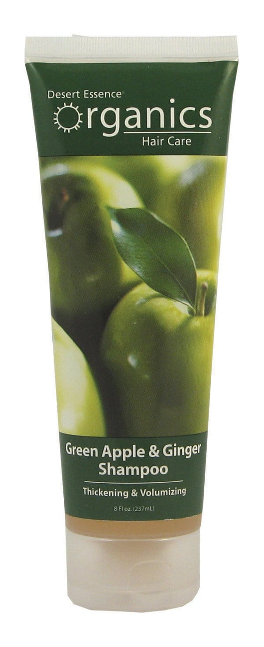 Desert Essence Green Apple & Ginger Shampoo Organic - 8 ozs.