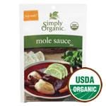 Simply Organic Mole Sauce Seasoning Mix Organic Gluten-Free