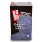 Equal Exchange Organic Teas C=Caffeine English Breakfast Black Tea 20 ct