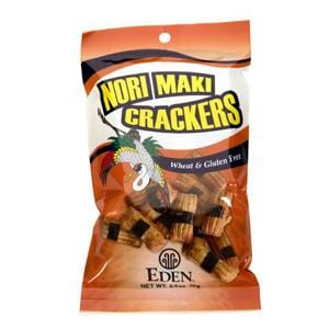 Eden Foods NoriMaki Crackers Wheat & Gluten Free - 12 x 2.4 ozs.