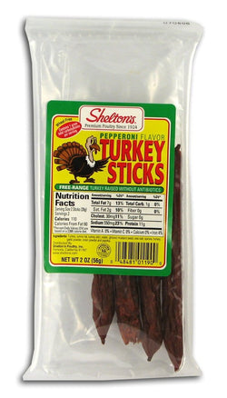 Shelton Turkey Sticks Pepperoni - 3 x 2 ozs.