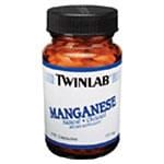 TwinLab Minerals Manganese 10 mg 100 caps