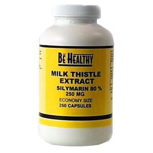 Be Healthy Milk Thistle Economy Size 250 mg - 250 caps