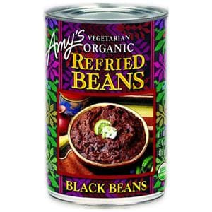 Amy's Refried Black Beans, Organic - 15.4 ozs