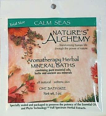 Nature's Alchemy Herbal Mineral Bath Calm Seas - 12 x 1 oz.