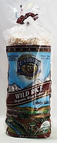 Lundberg Rice Cakes Wild Salted Organic Gluten-Free - 8.5 ozs.