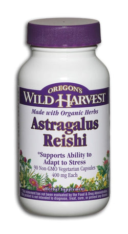 Oregon's Wild Harvest Astragalus Reishi - 90 veg caps