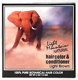 Light Mountain Hair Color #9 Light Brown - 4 ozs.