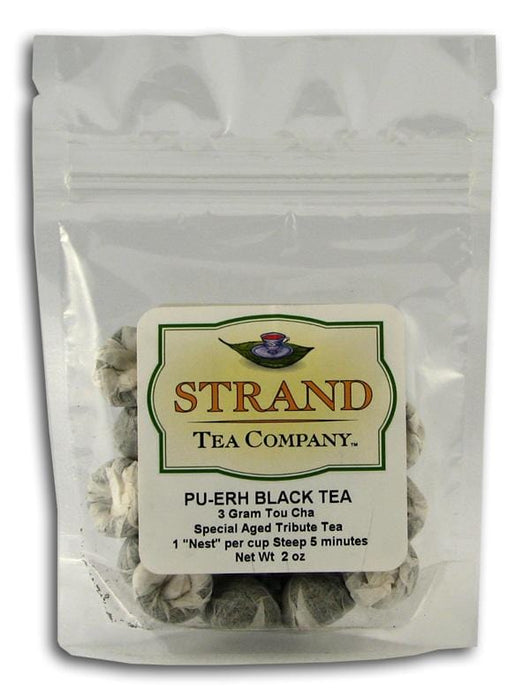 Strand Tea Pu-erh Tribute Tea. - 1.6 ozs.