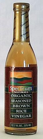 Spectrum Seasoned Brown Rice Vinegar Organic - 12.7 ozs.